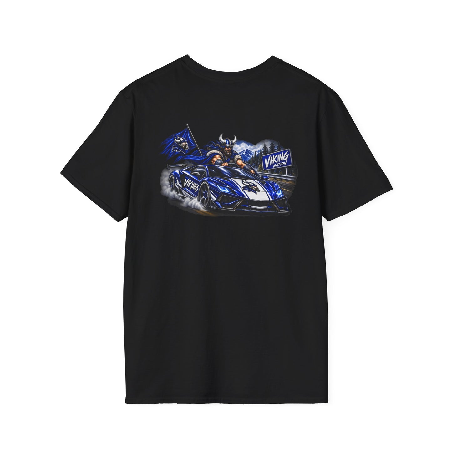 Hoggard Vikings Inspired - 1TEAM 1FAM -2  - Viking Helmet - Unisex T-Shirt 2