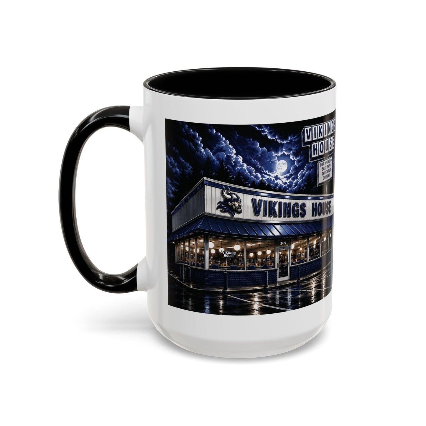 Hoggard Vikings Stylish Accent Coffee Mug "Like Waffle House" 3 - Perfect for Daily Brew & Gifts