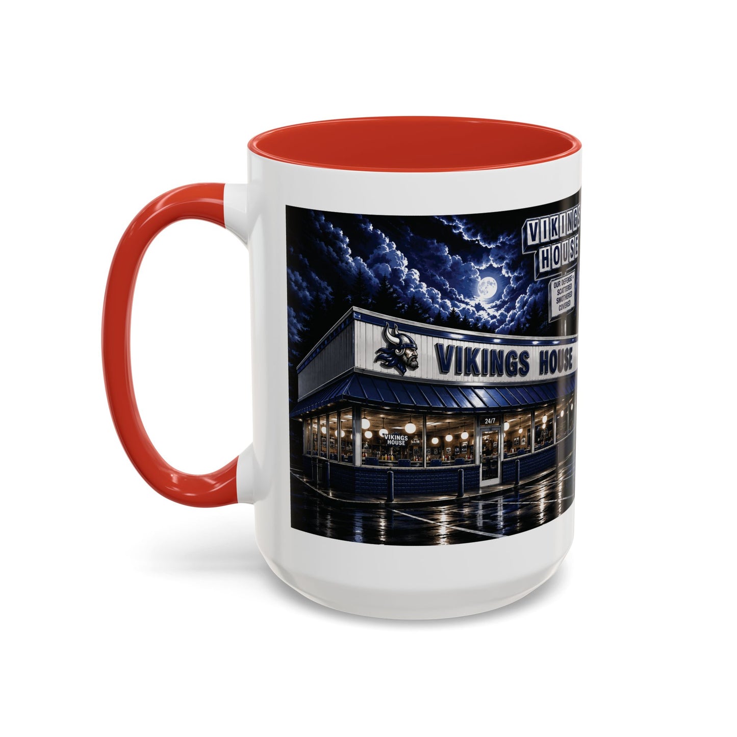 Hoggard Vikings Stylish Accent Coffee Mug "Like Waffle House" 3 - Perfect for Daily Brew & Gifts