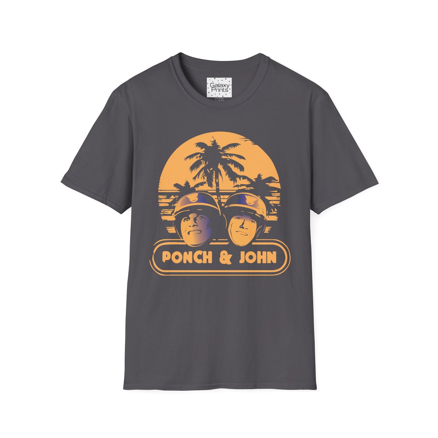 Unisex T-Shirt - POP Culture - 'PONCH & JOHN from CHiPS'