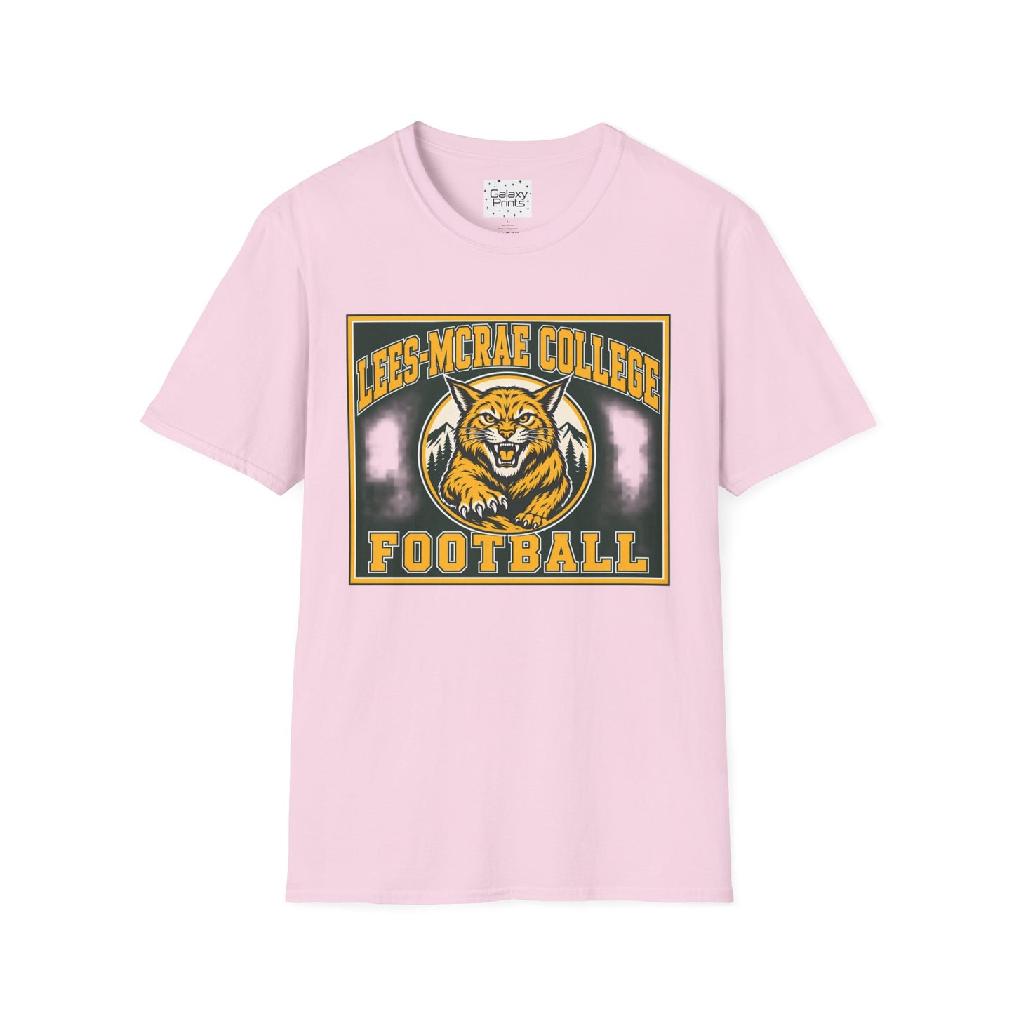 Lees-McRae College Bobcats Vintage Football T-Shirt — Retro Wily Bobcat