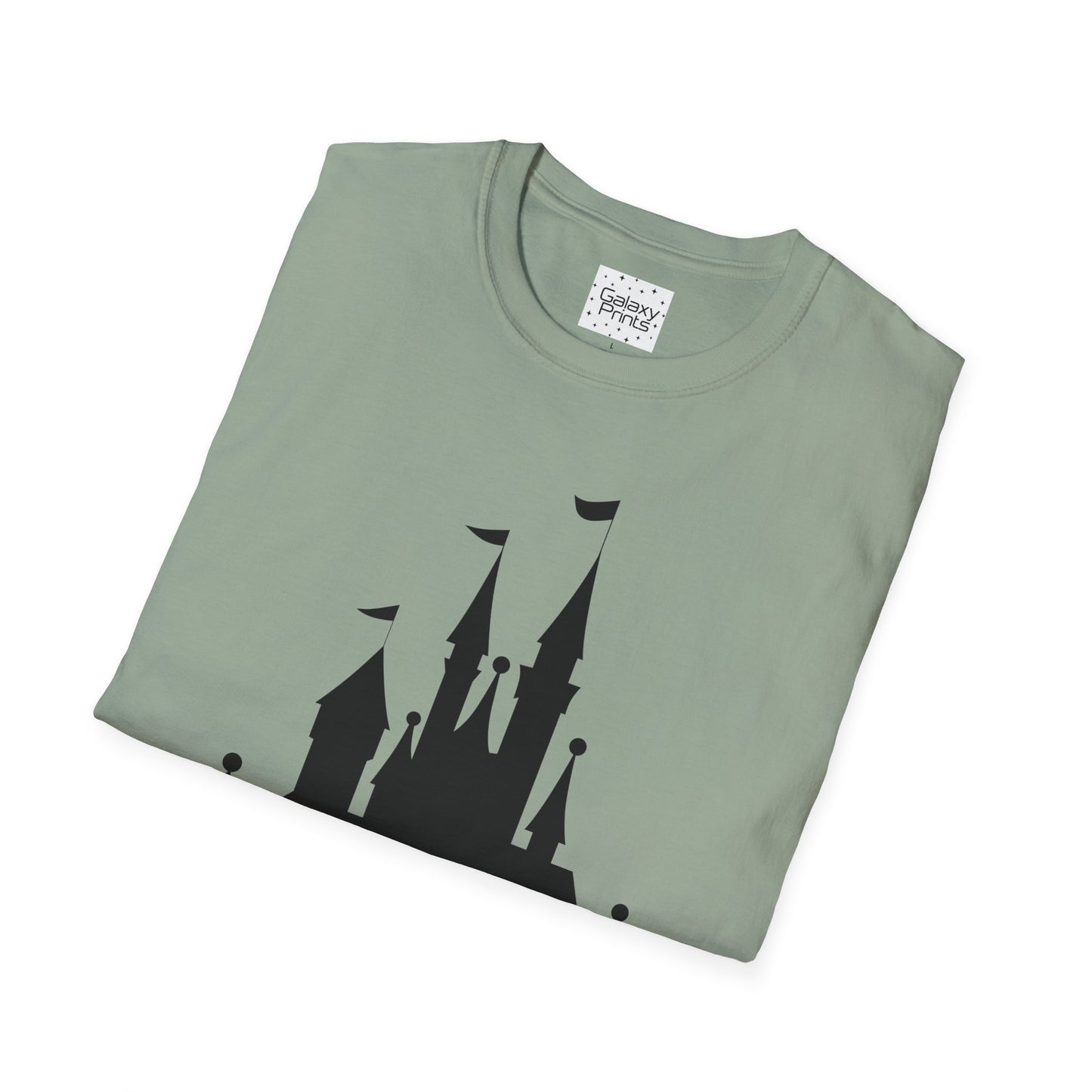 Unisex T-Shirt - DISNEY Inspired - 'Mickey Ears with Castle background'