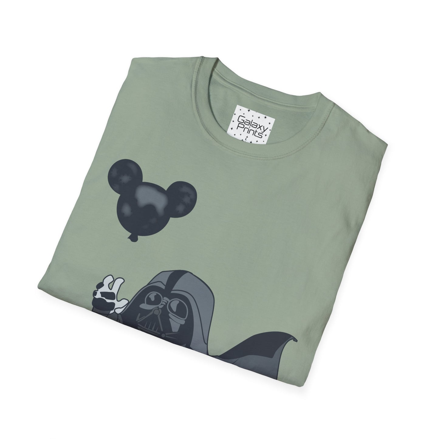 Unisex T-Shirt - DISNEY Inspired - 'Darth using the Force to control his Mickey balloon'