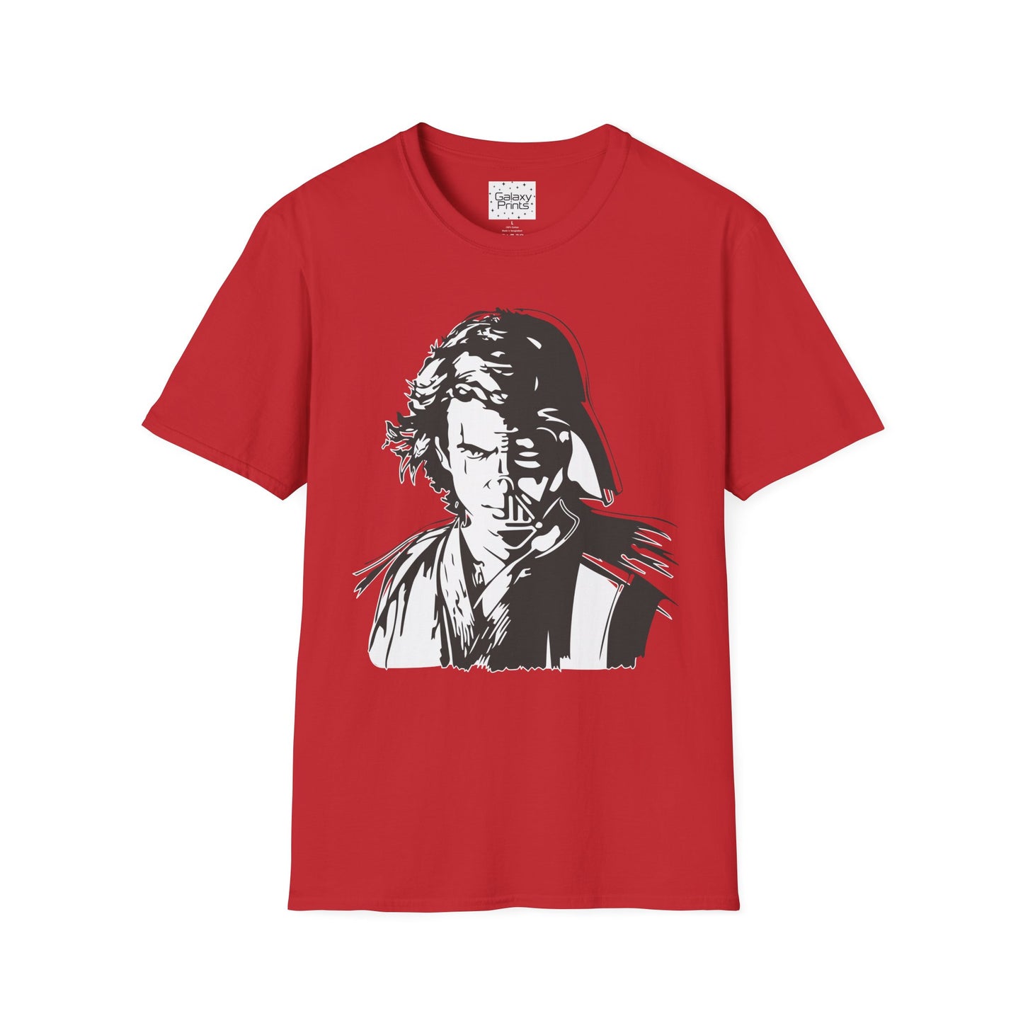 Star Wars Unisex T-Shirt - 'Aiken and Darth Struggle' Graphic Tee