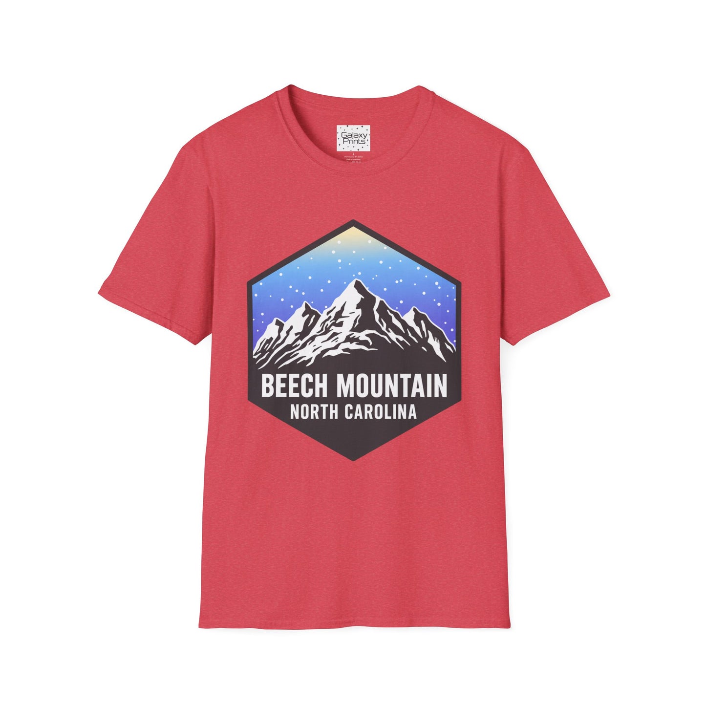 Mountain Blue Diamond T‑Shirt — Beech Mountain North Carolina Graphic Tee