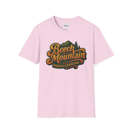 Beech Mountain North Carolina T-Shirt — Retro Mountain Vintage Tee