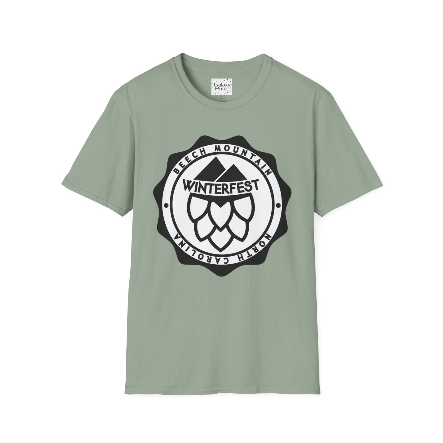 Winterfest Beech Mountain, NC  Logo T-Shirt — Beech Mountain Ski Festival Tee