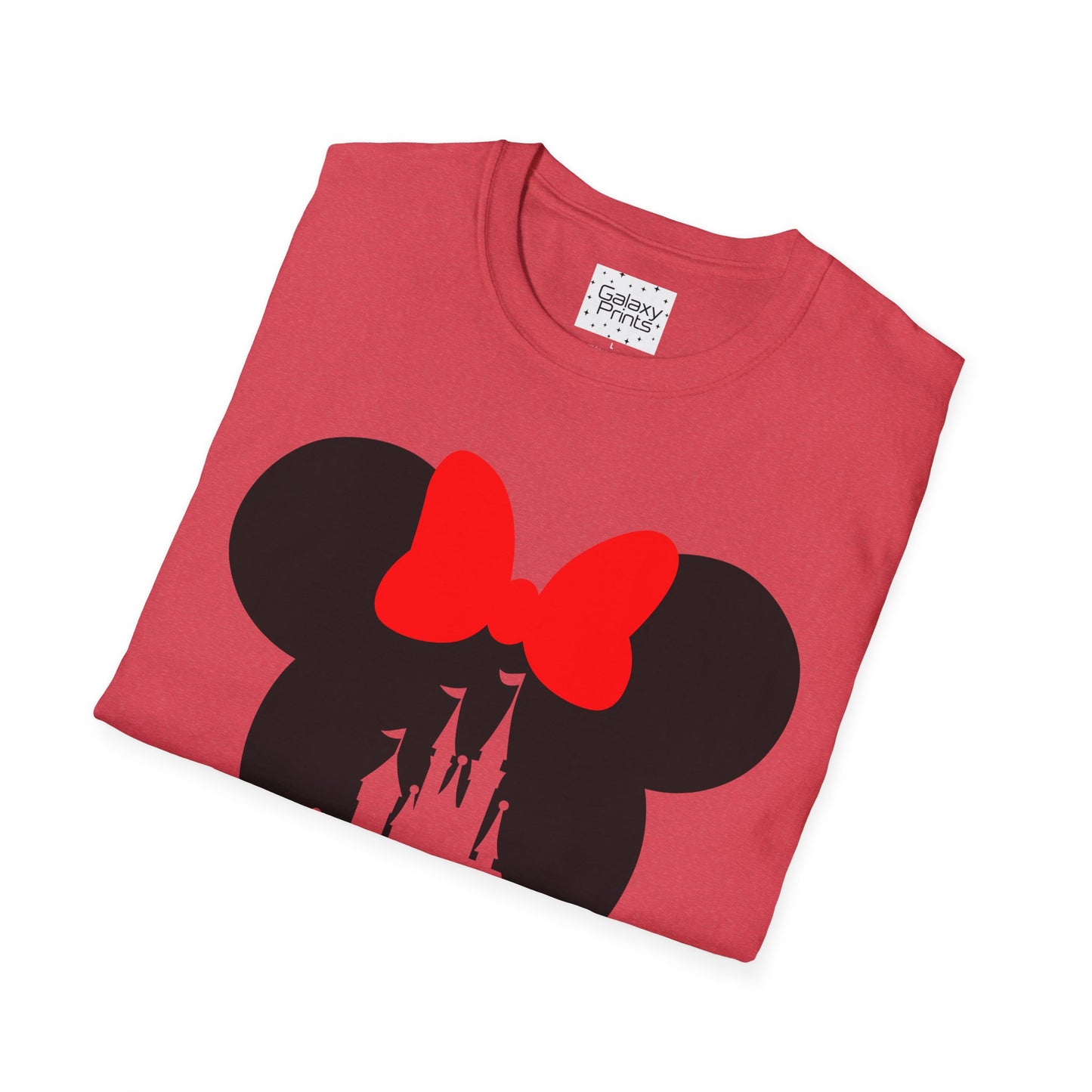 Unisex T-Shirt - DISNEY Inspired - 'Minnie Head with Castle'
