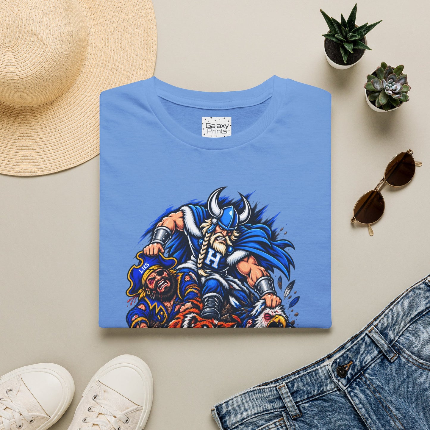 Unisex T-Shirt - Hoggard Vikings Inspired - 'Domination is a State of Mind' - over our rivals