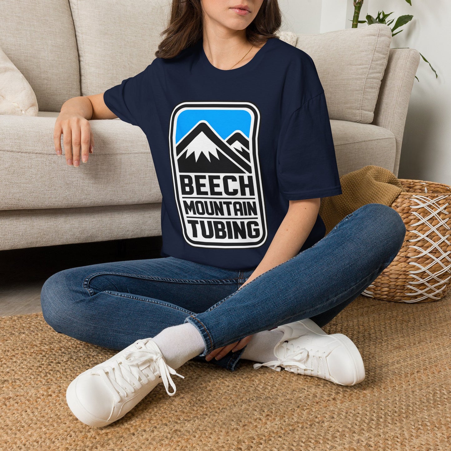Mountain Tubing T‑Shirt — Beech Mountain Tubing Logo Tee