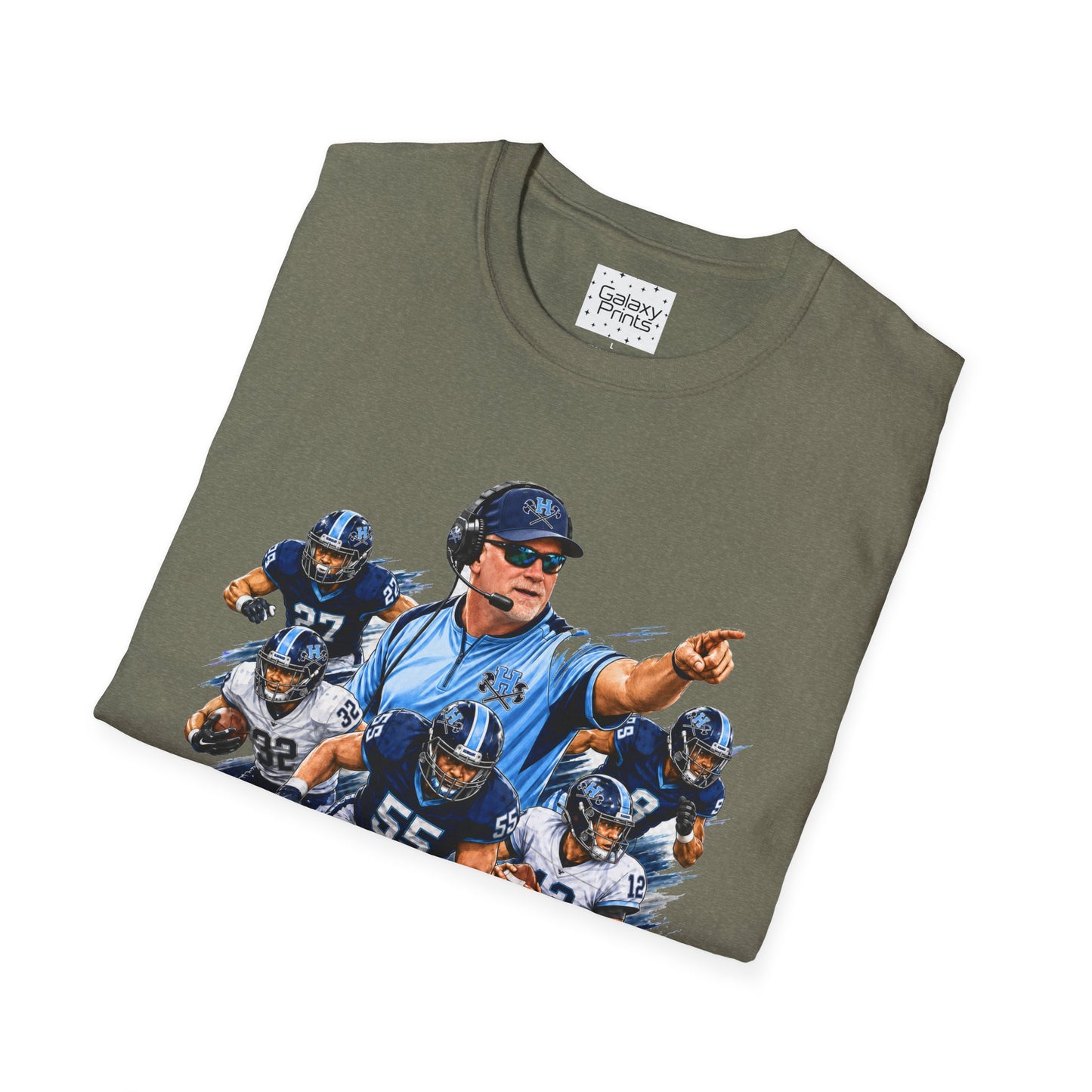 Hoggard Vikings Inspired - 1TEAM 1FAM -2  - Viking Helmet - Unisex T-Shirt 2