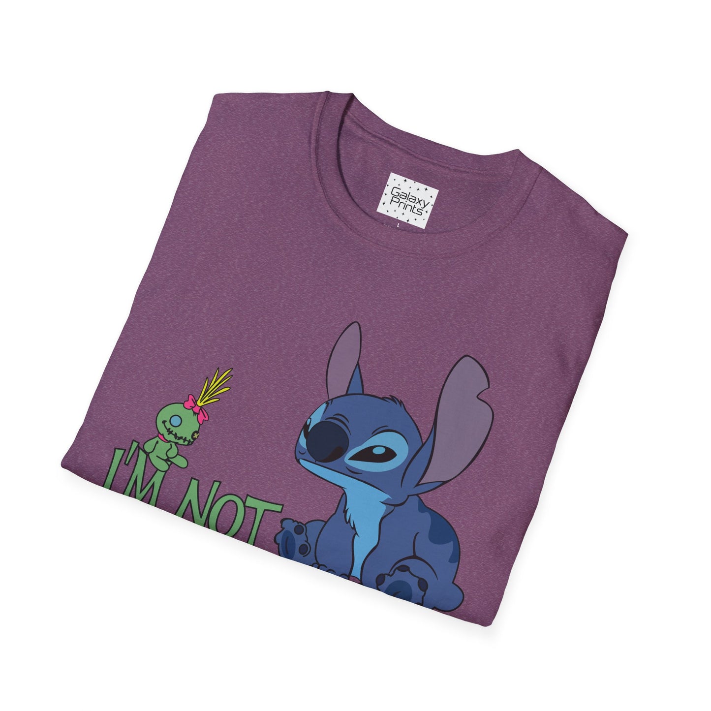 Unisex T-Shirt - Disney Inspired - 'Stich Not Arguing'