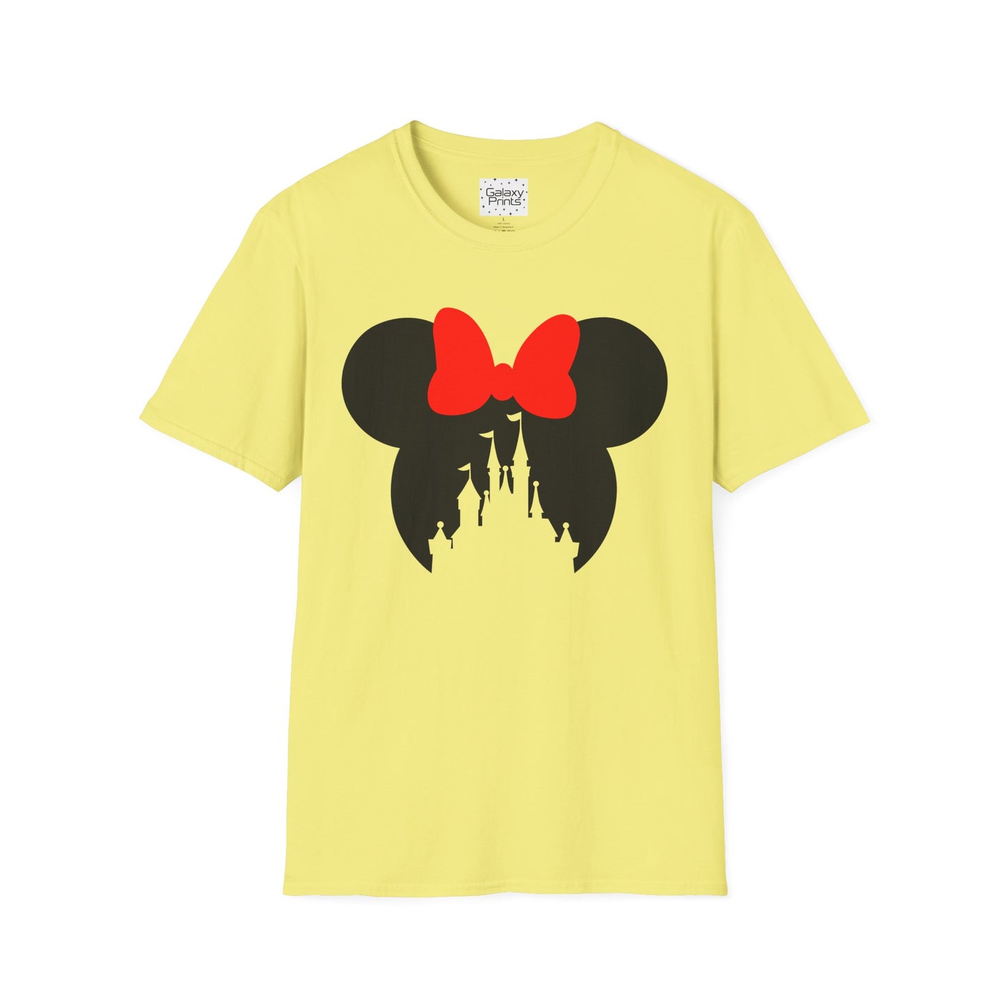 Unisex T-Shirt - DISNEY Inspired - 'Minnie Head with Castle'