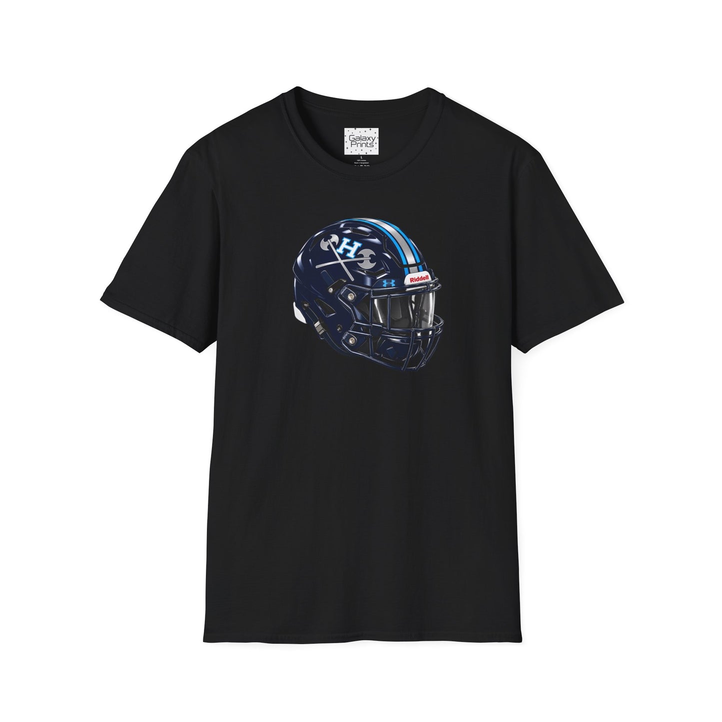 Unisex T-Shirt - Hoggard Vikings Inspired - Hoggard helmet and 'Domination is a State of Mind' - over our rivals