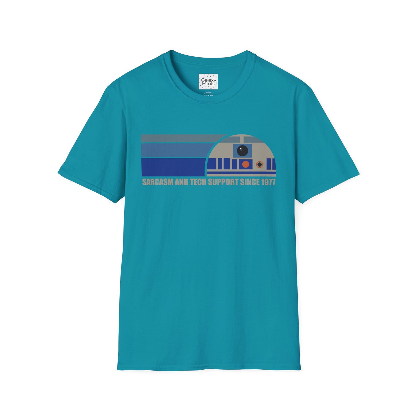 Star Wars Inspired Unisex T-Shirt - 'Sarcasm and Tech Support Since 1977' Graphic Tee