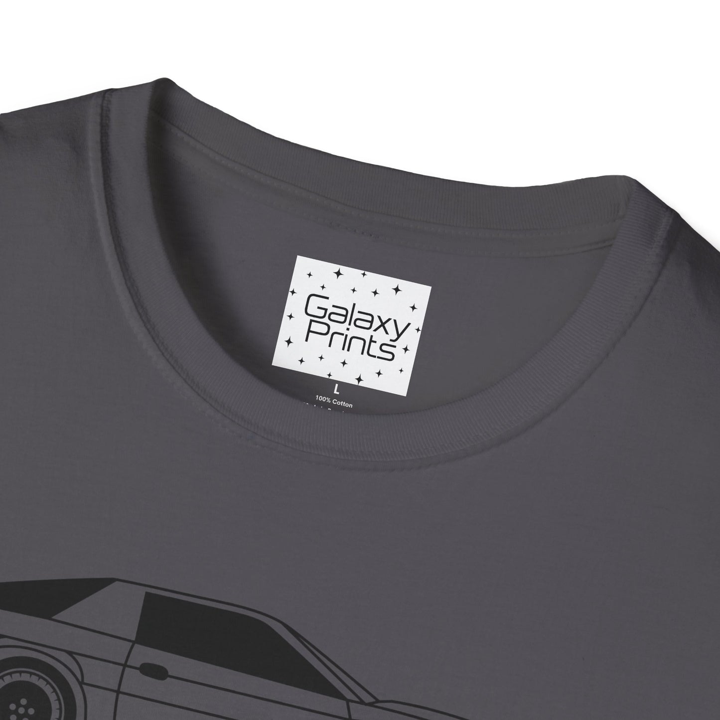 Unisex T-Shirt - POP Culture - 'From the Hit TV Show NIGHTRIDER it's KITT Car with KNIGHT's Trans Am Rentals'