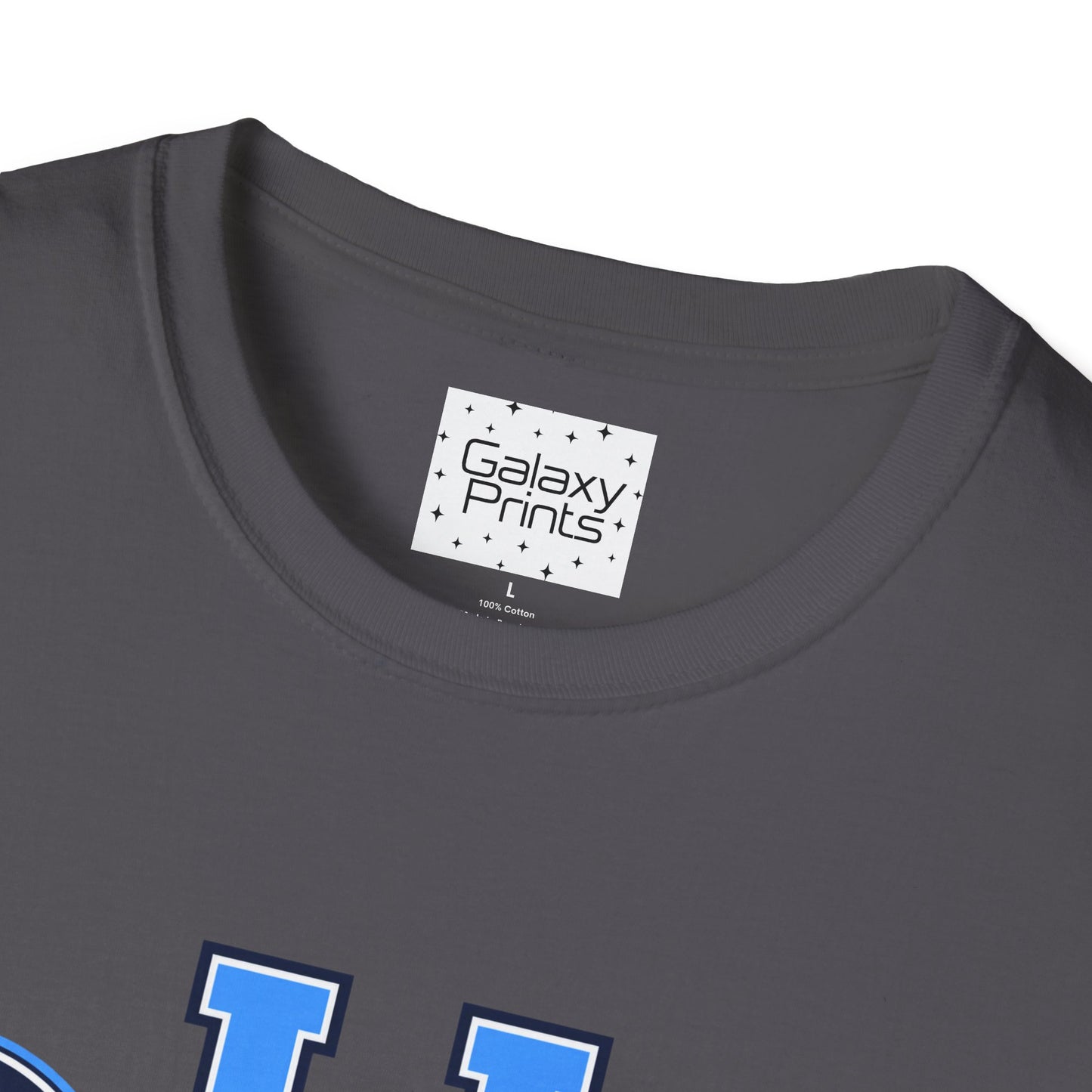 Hoggard - H w/ Axes T-Shirt – Blue 'H' with Crossed Battle Axes Graphic Spirit Tee