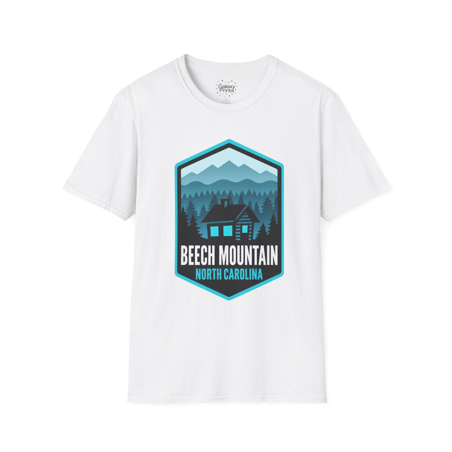Beech Mountain North Carolina Cabin Tee — Mountain Cabin Graphic T-Shirt