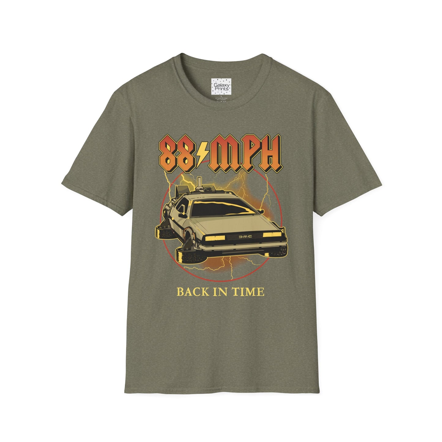 Back To The Future Inspired Unisex T-Shirt - '88 MPH - Back In Time'