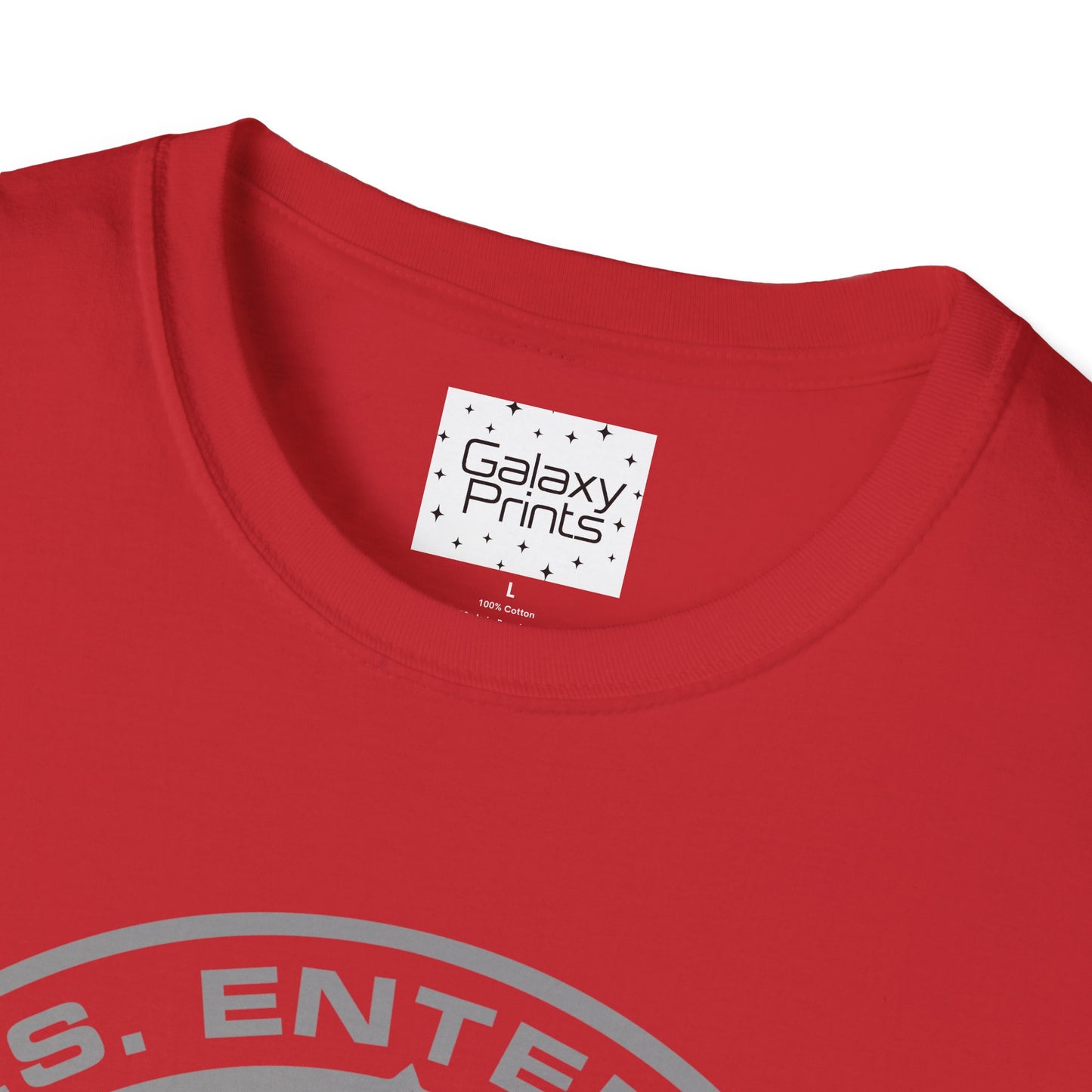 Unisex T-Shirt - POP Culture - 'From STAR TREK the TV & Movie HIT Franchises - U.S.S. Enterprise Flight Patch'