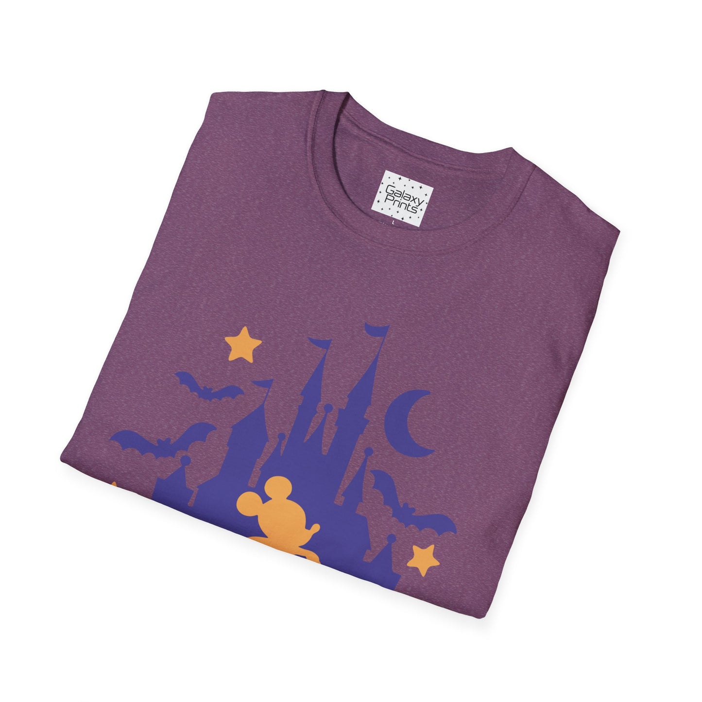 Unisex T-Shirt - DISNEY Inspired - 'Mickey gone trick or treating at the Castle in WDW'