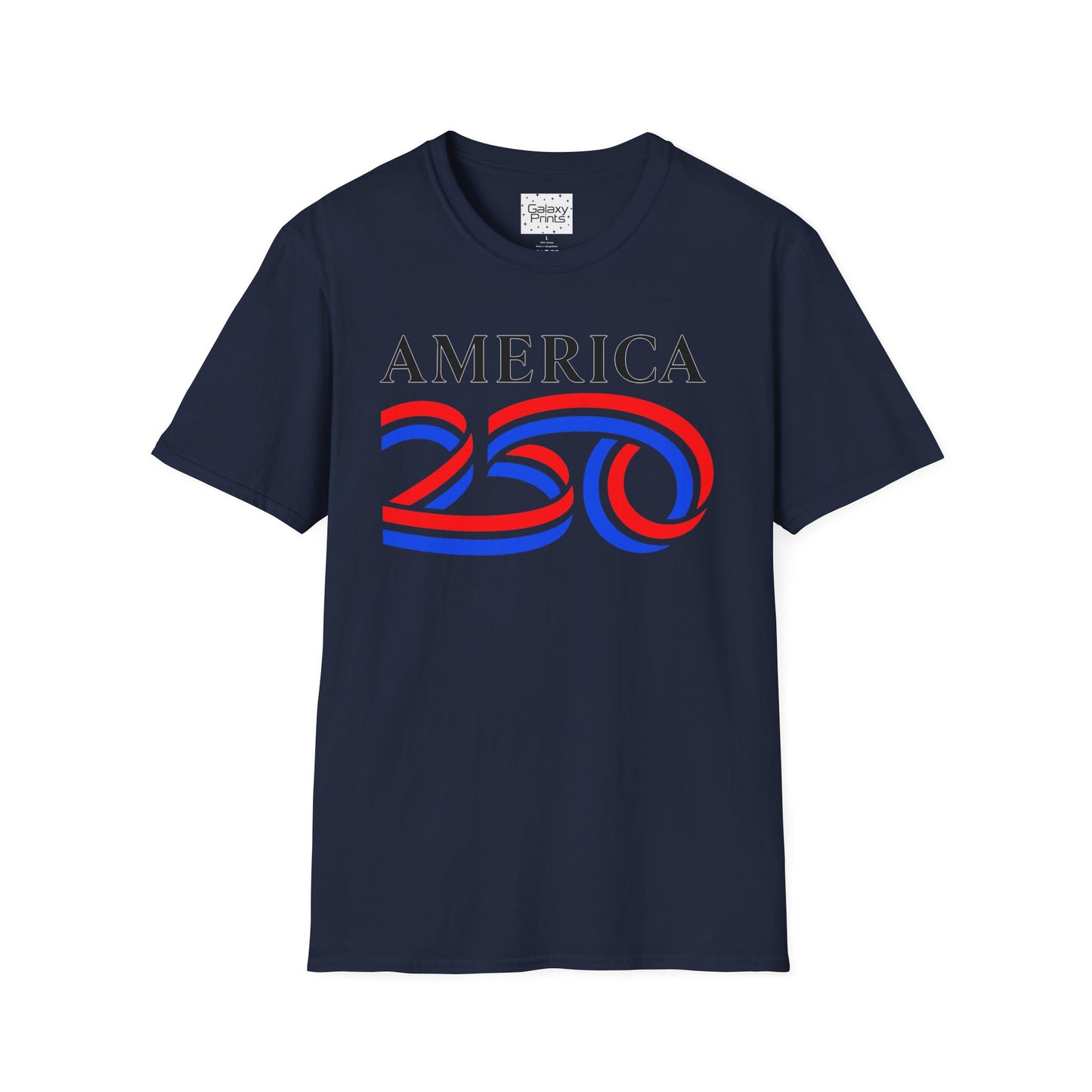 America 250 Celebration T-Shirt — Patriotic Red White Blue Anniversary Tee with 1776 - 2026 on back - Current Culture