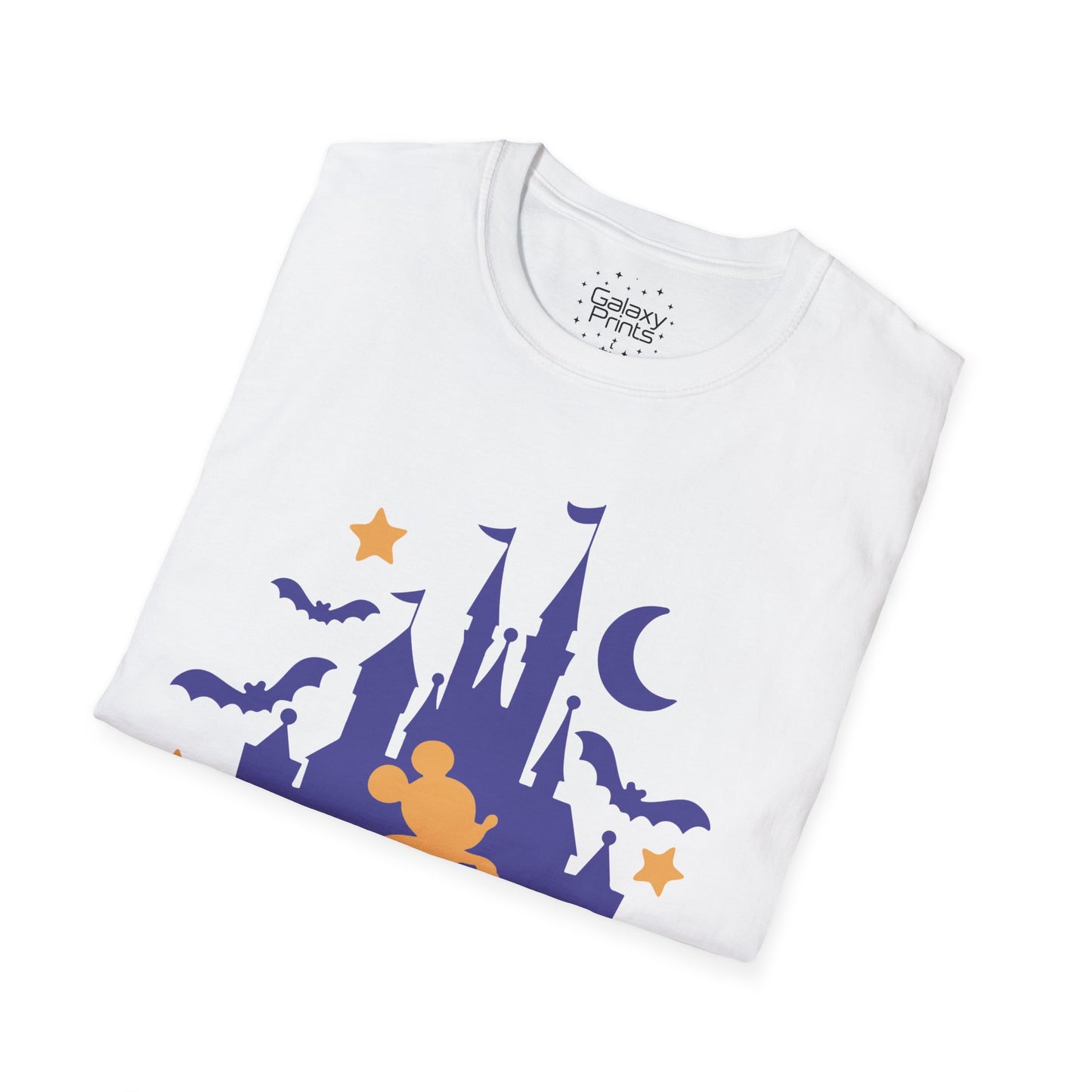 Unisex T-Shirt - DISNEY Inspired - 'Mickey gone trick or treating at the Castle in WDW'