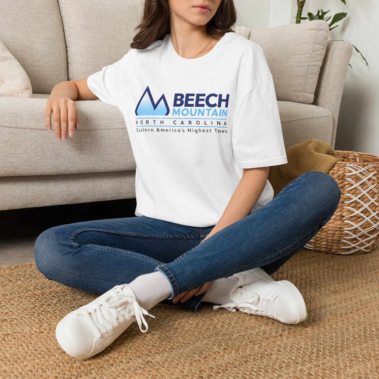Beech Mountain NC T-Shirt — "Eastern America's Highest Town" Souvenir