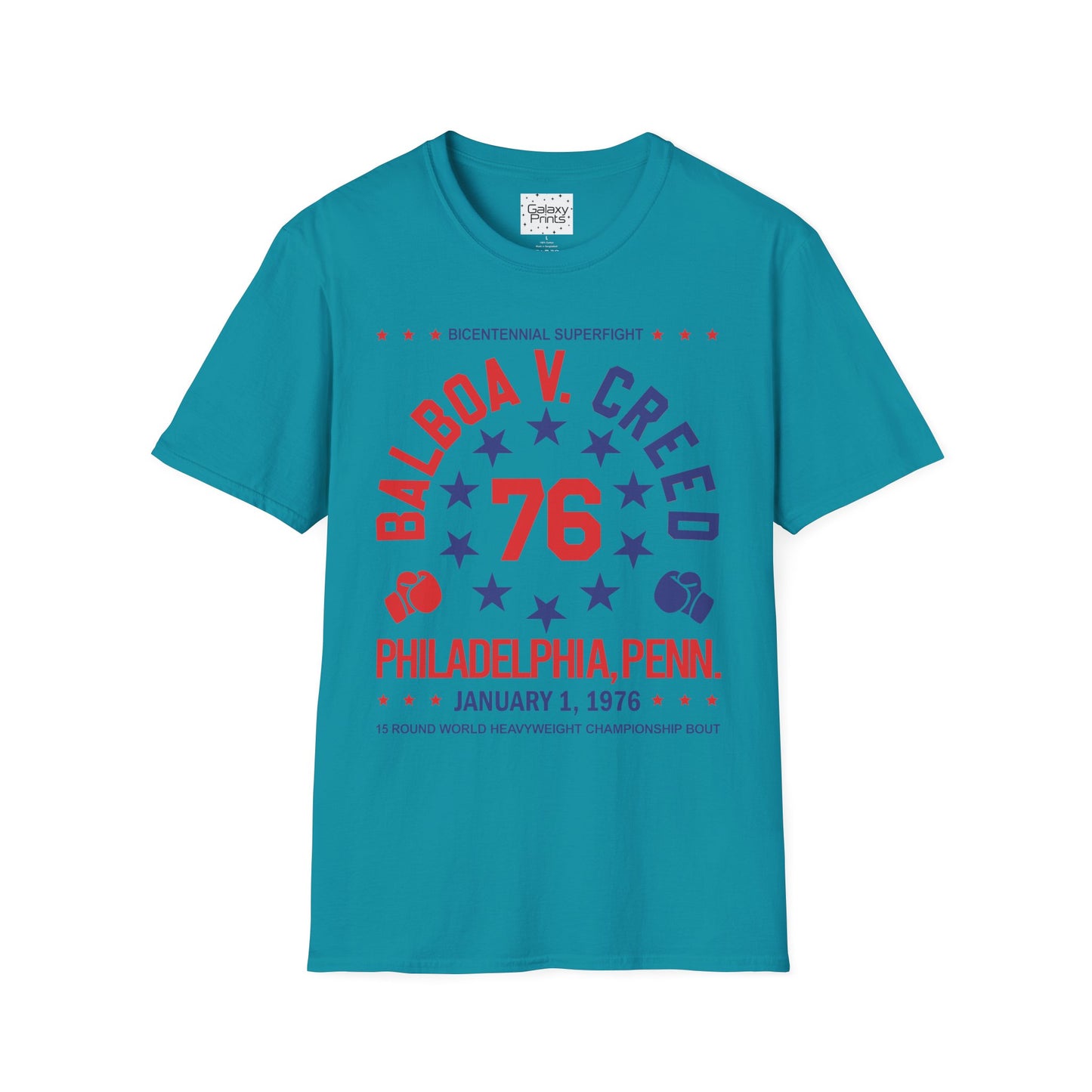 Unisex T-Shirt - POP Culture - 'From the HIT Movie ROCKY - Balboa vs. Creed 1976'