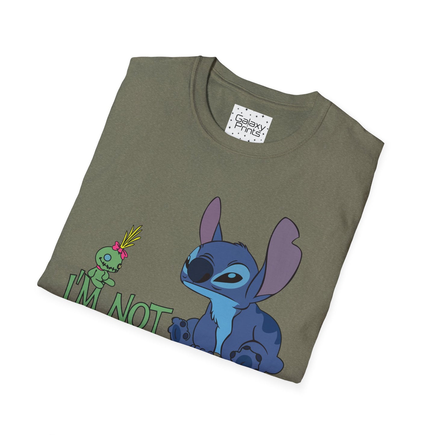 Unisex T-Shirt - Disney Inspired - 'Stich Not Arguing'