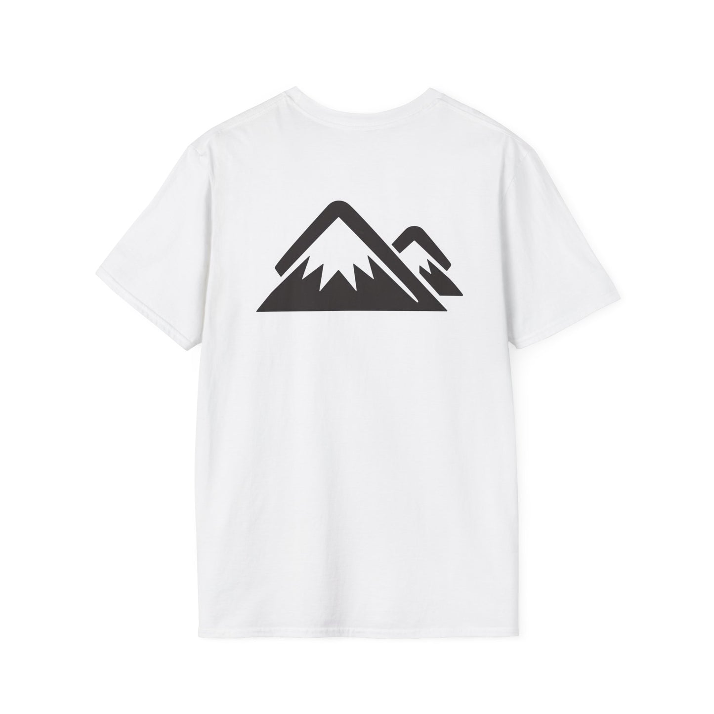 Ski Patrol Beech Mountain Retro T-Shirt — Beech Mountain Ski Patrol with Mountains on the back- logo Tee