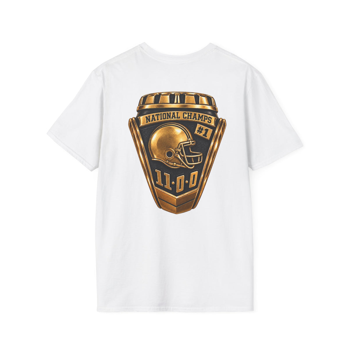 LMC Football Champions T‑Shirt — “East Bowl and National Champions” Vintage Helmet Design