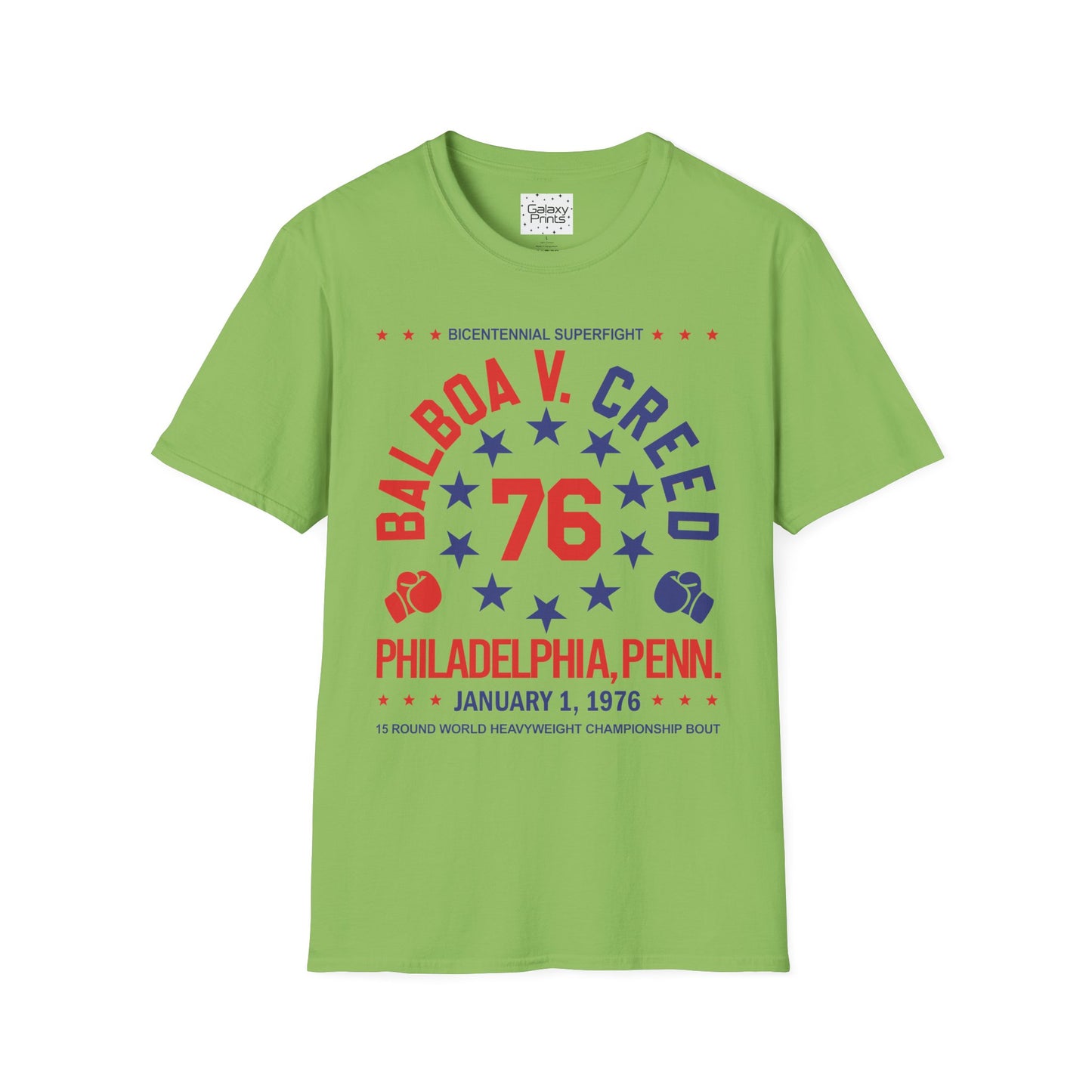 Unisex T-Shirt - POP Culture - 'From the HIT Movie ROCKY - Balboa vs. Creed 1976'
