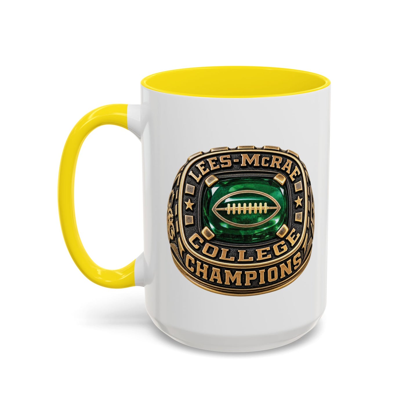 Lees McRae College Champ Ring Stylish Accent Coffee Mug - Perfect for Daily Brew & Gifts