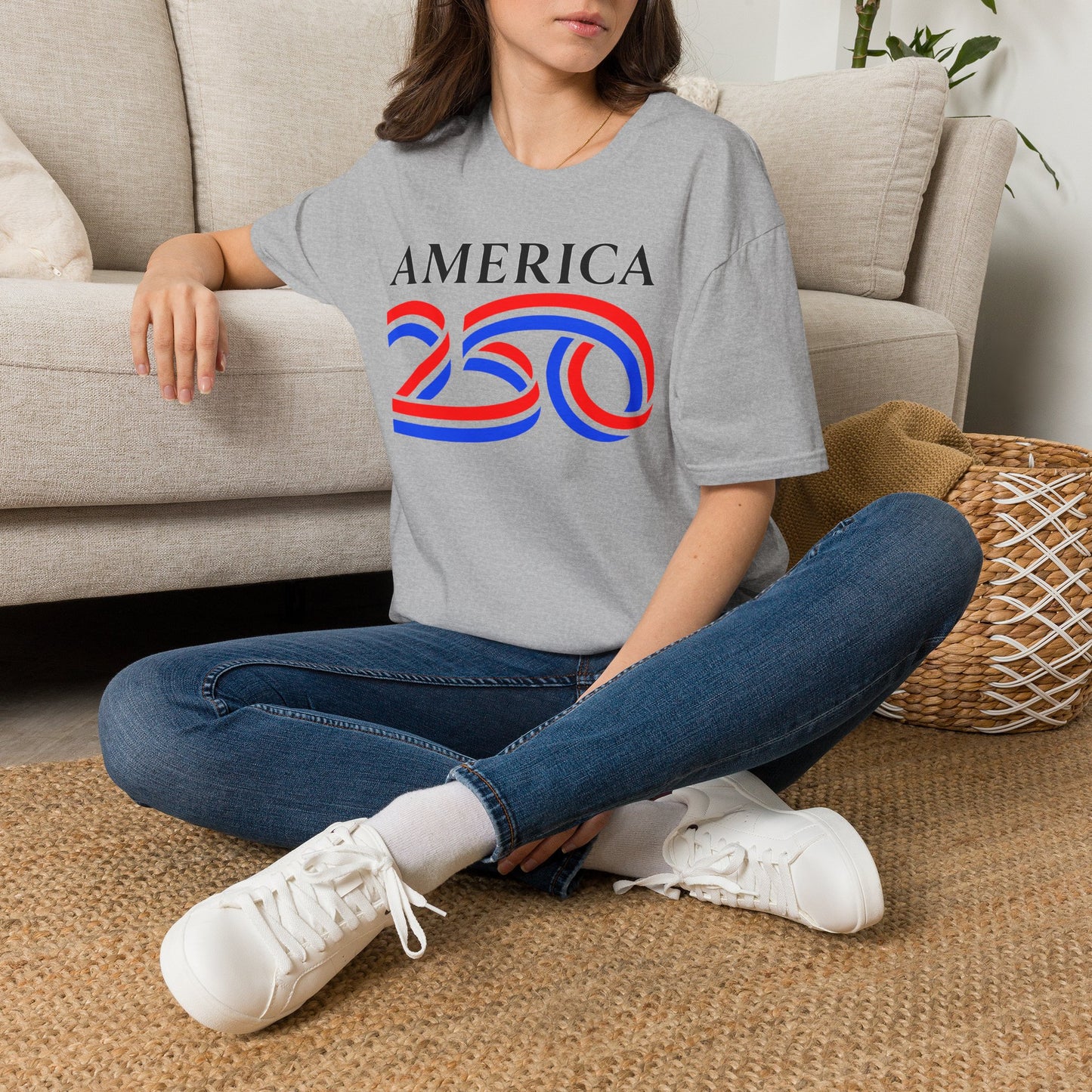 America 250 Celebration T-Shirt — Patriotic Red White Blue Anniversary Tee with 1776 - 2026 on back - Current Culture