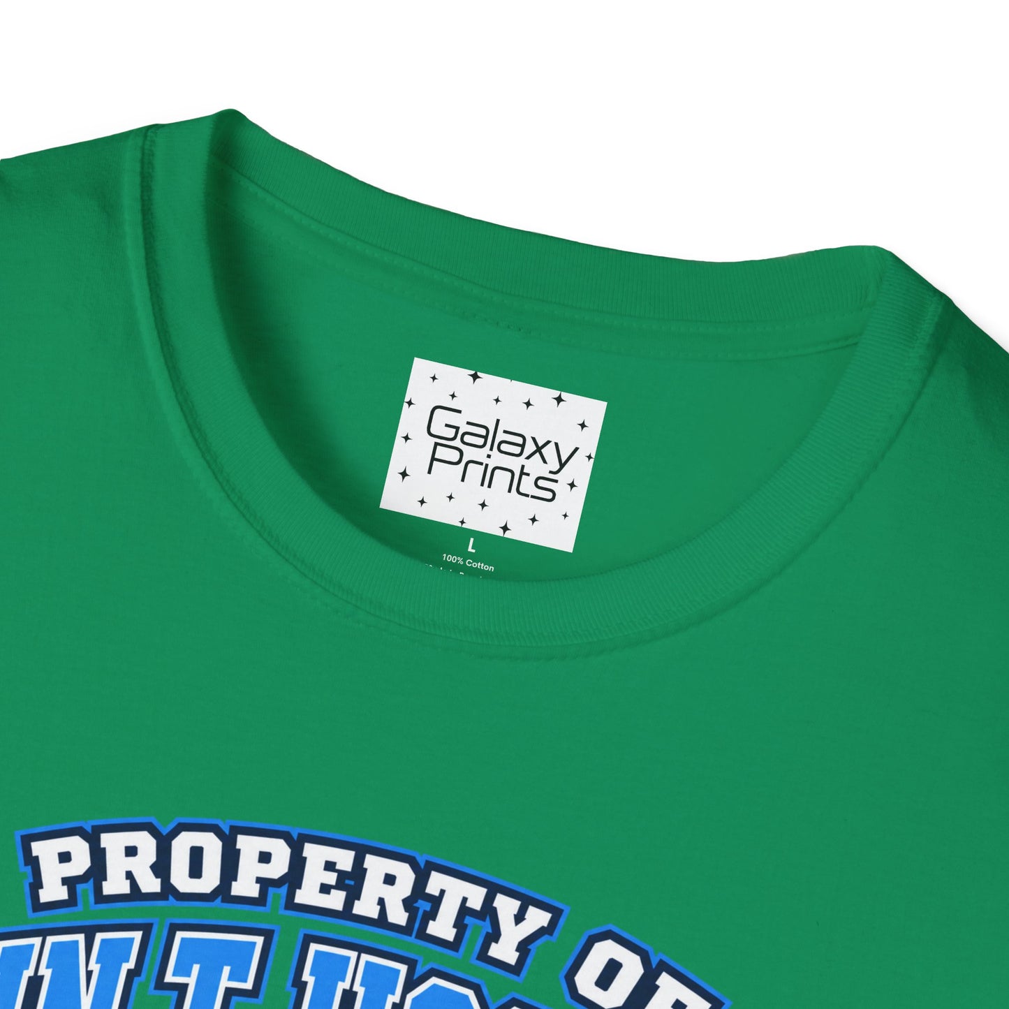Property of JTH Vikings T‑Shirt XL — Viking in Power Circle back - Hoggard School Spirit Tee