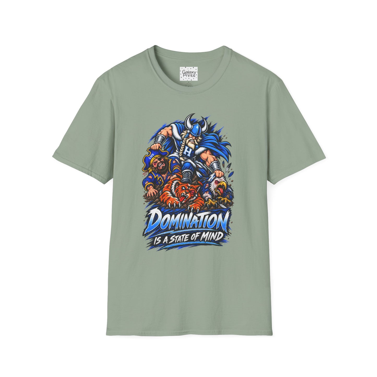 Unisex T-Shirt - Hoggard Vikings Inspired - 'Domination is a State of Mind' - over our rivals
