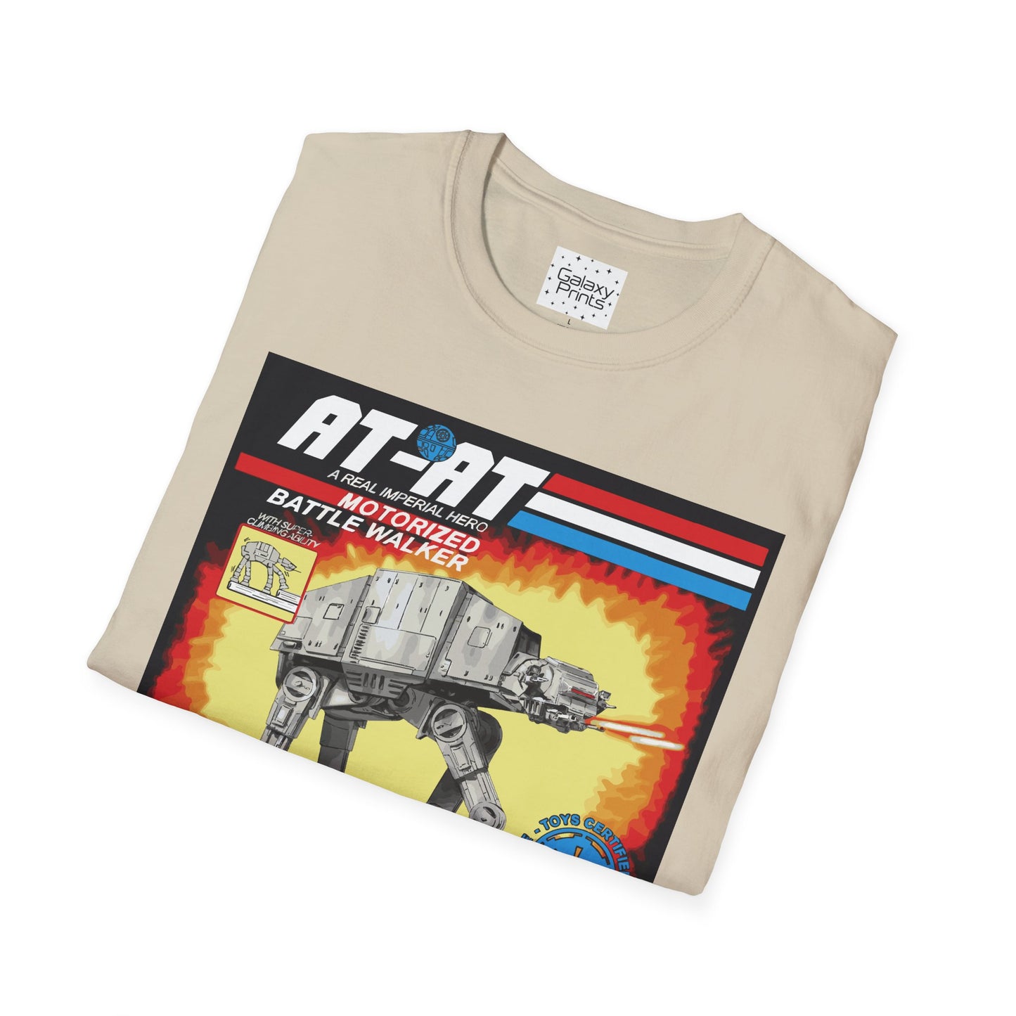 Star Wars AT-AT Walker Toy Box Retro Graphic Unisex Softstyle T-Shirt