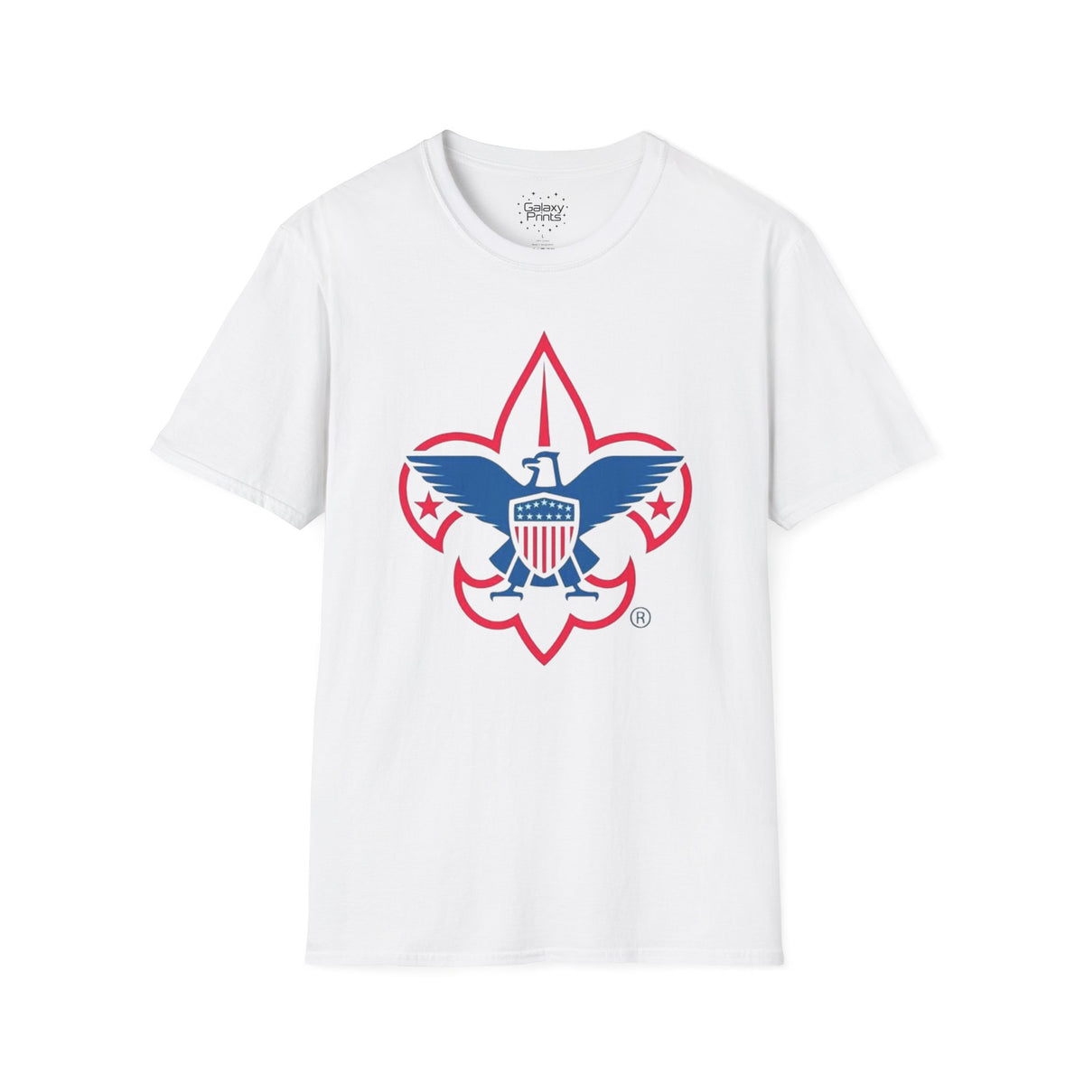 Boy Scouts Eagle Fleur-de-Lis T-Shirt - Retro in many colors your choice