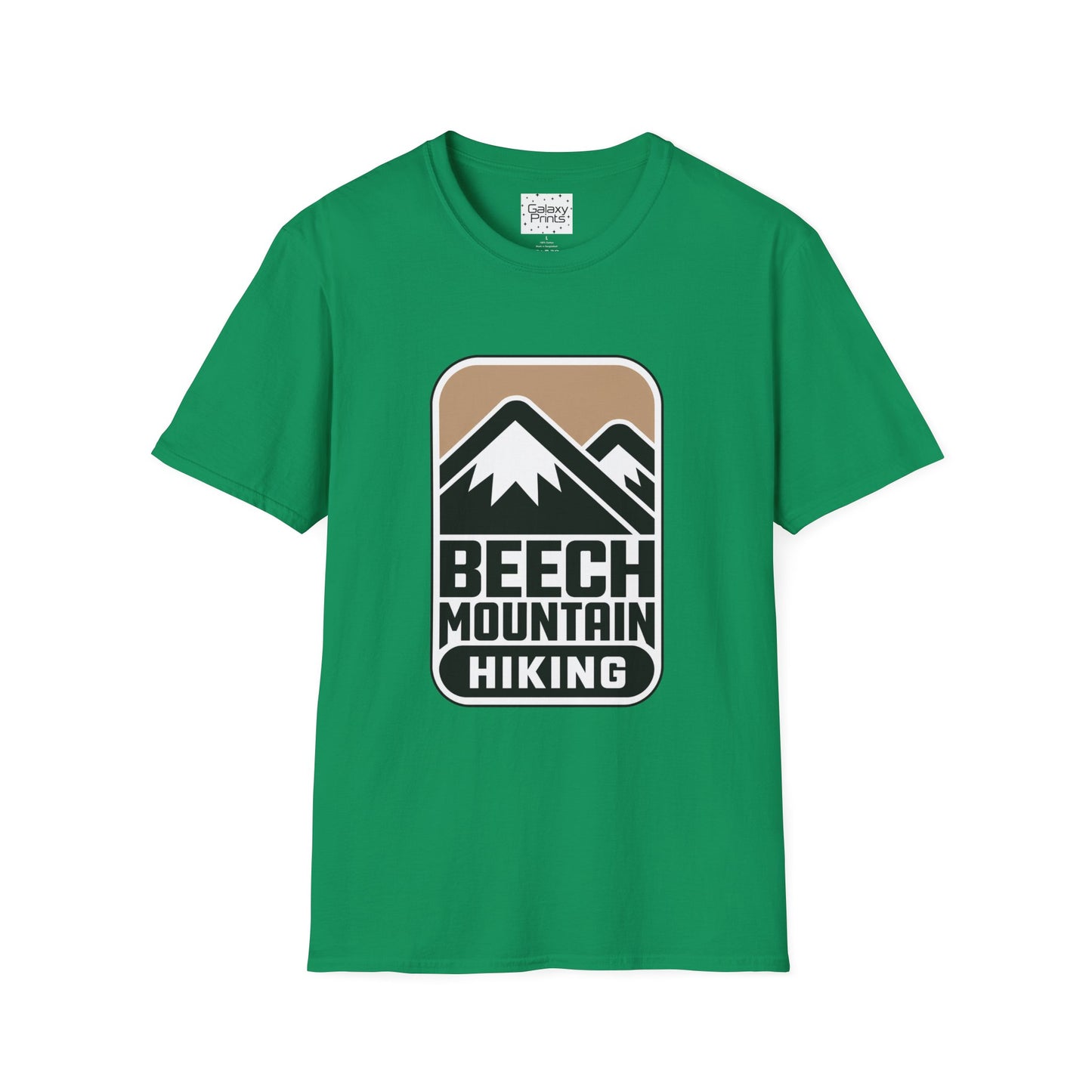 Beech Mountain NC Hiking T‑Shirt — Retro Mountain Badge Tee