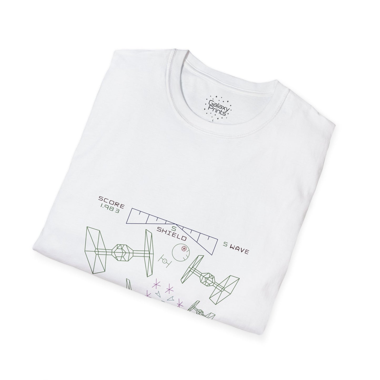 Star Wars Inspired Unisex T-Shirt - 'STAR WARS 1983 Arcade Video Game Screen Rendering' Graphic Tee
