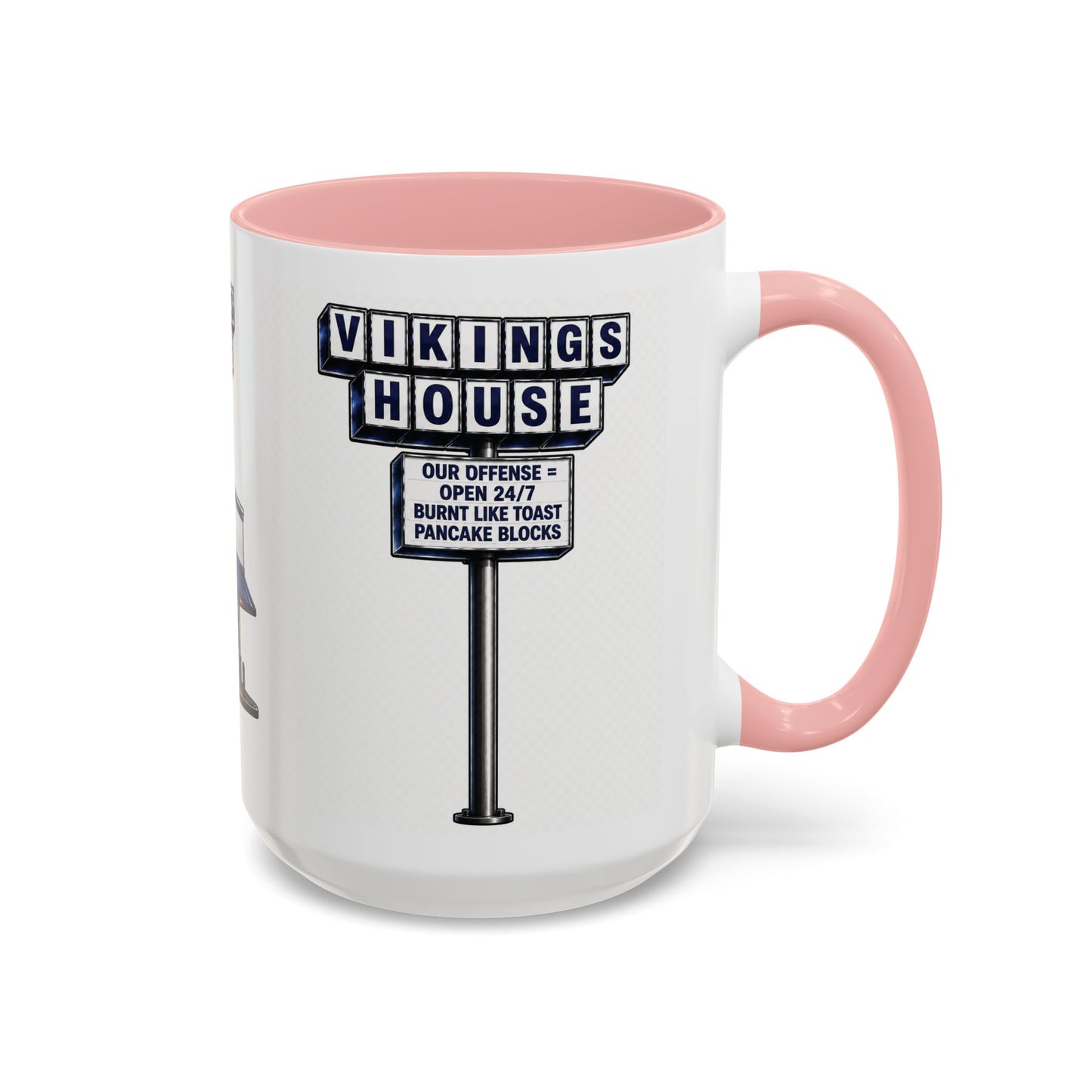 Hoggard Vikings Stylish Accent Coffee Mug  "Like Waffle House" 2 - Perfect for Daily Brew & Gifts
