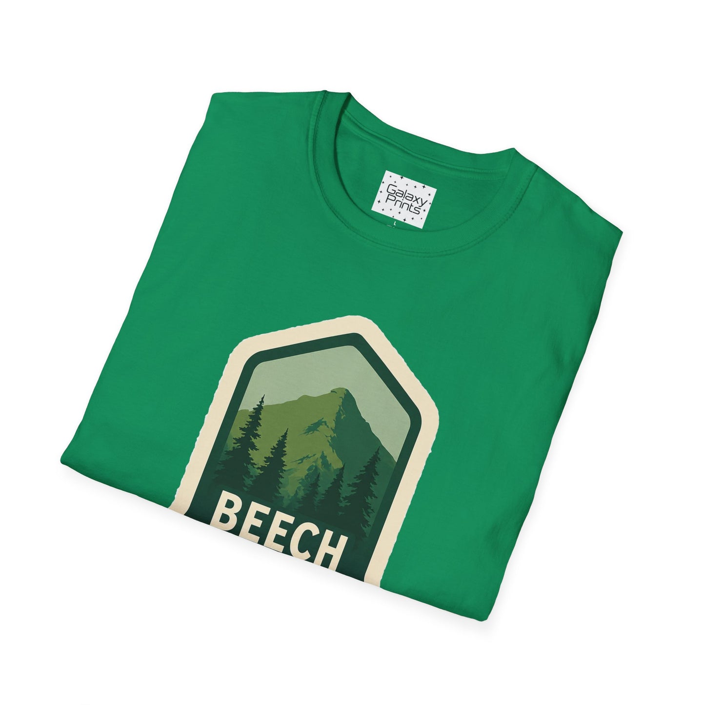 Beech Mountain NC Vintage Hiking T-Shirt — Retro Mountain Badge Graphic Tee