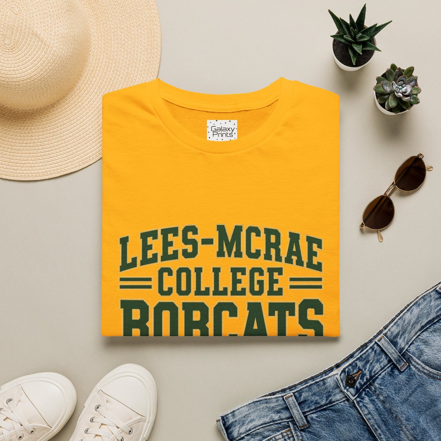 Lees McRae College Bobcats Football Vintage Football T-Shirt — Retro Game Day Tee Lees McRae Forever Undefeated