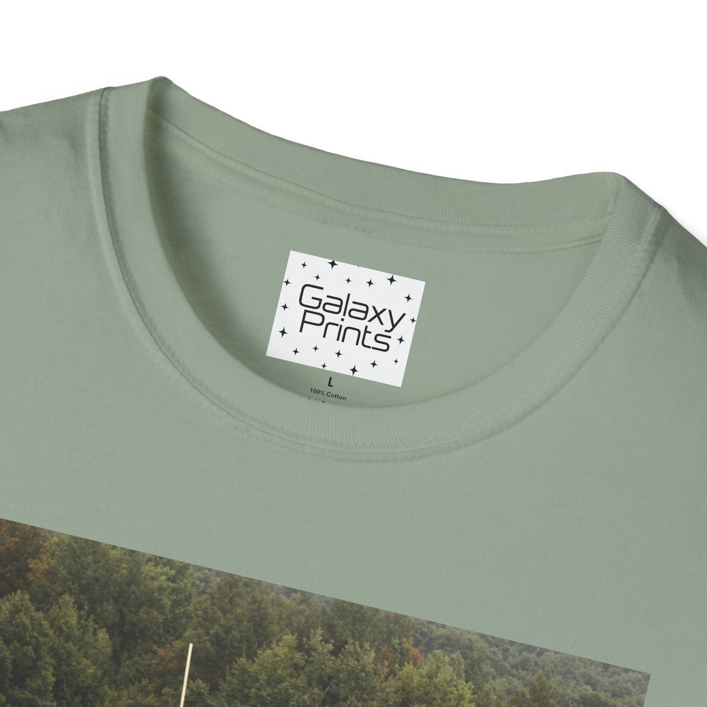 Tate Football Field Photo T-Shirt — Vintage LMC Football Graphic Tee