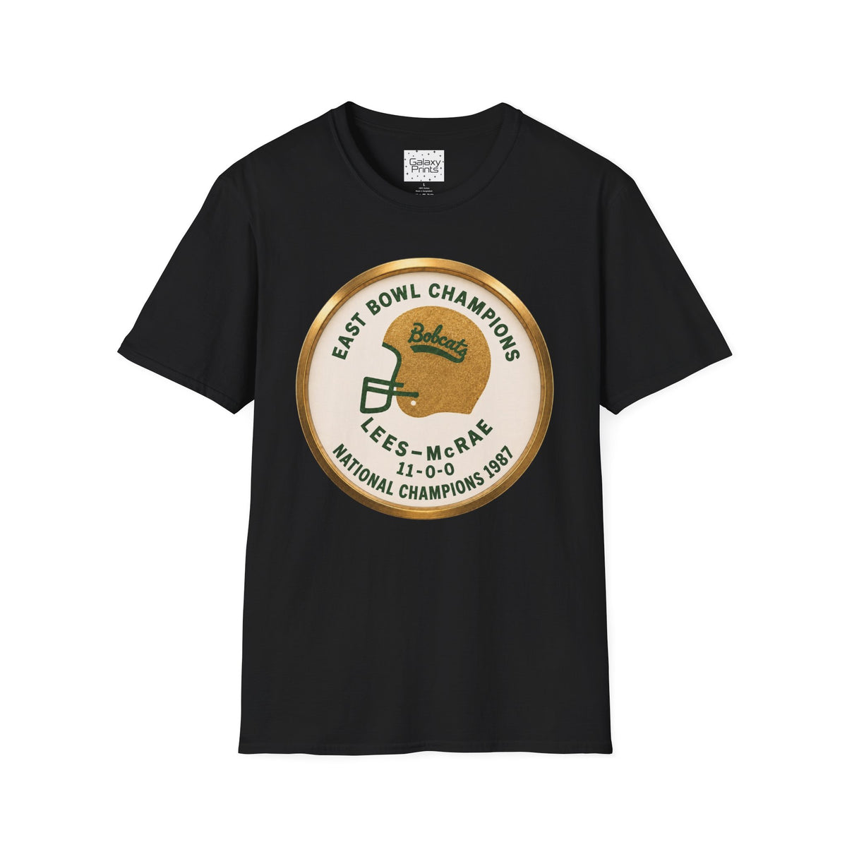 LMC Football Champions T‑Shirt — “East Bowl and National Champions” Vintage Helmet Design