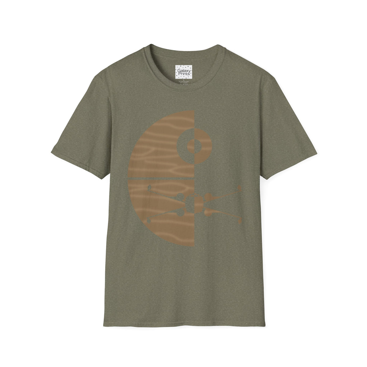 Star Wars Inspired Unisex T-Shirt - 'X-Wing Fighter & Death Star' Graphic Tee