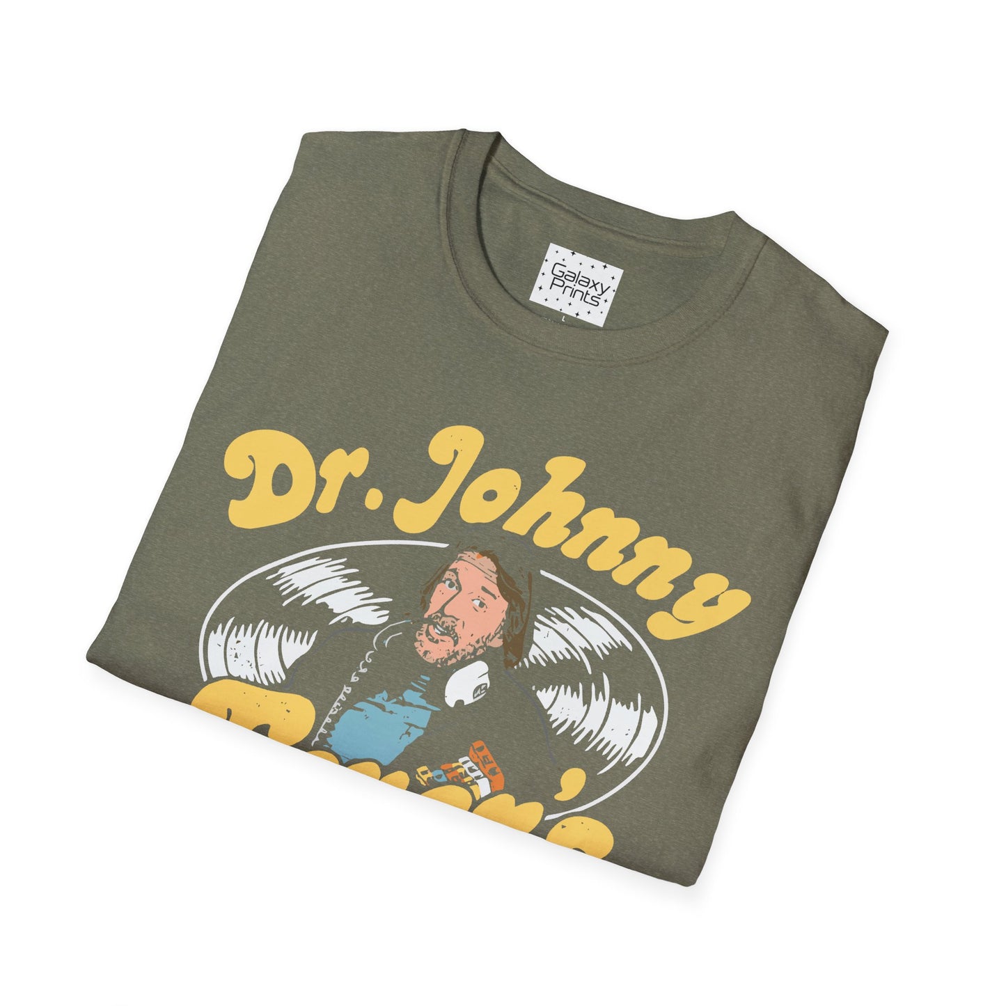 Unisex T-Shirt - POP Culture - 'From the HIT TV Show WKRP in Cincinnati - Dr. Johnny Fever's Record Shop'