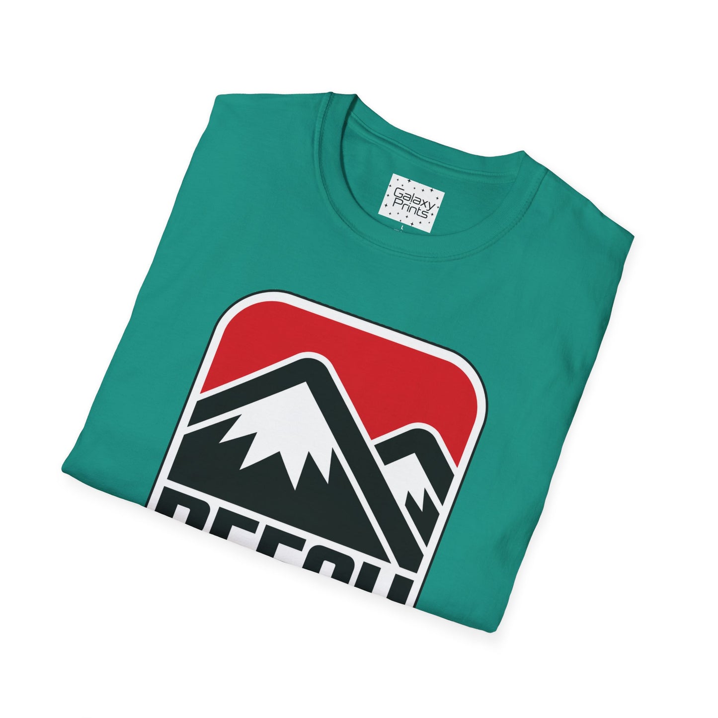 Ski Patrol Beech Mountain Retro T-Shirt — Beech Mountain Ski Patrol with Mountains on the back- logo Tee