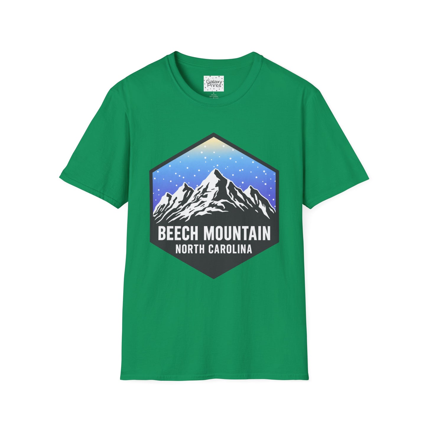 Mountain Blue Diamond T‑Shirt — Beech Mountain North Carolina Graphic Tee